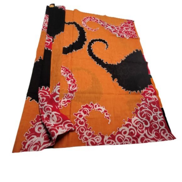 Cotton Handpainted Pareo Batik Sarong Beachwear - Picture 2 of 5